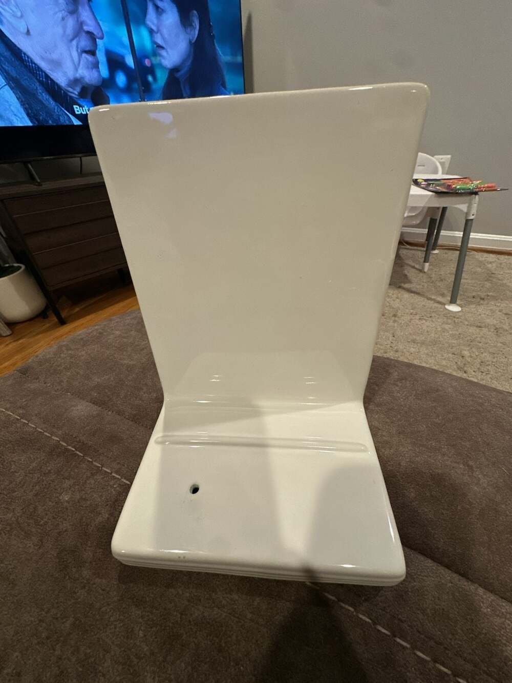 Nora Fleming White Ceramic Memo Message Board Stoneware